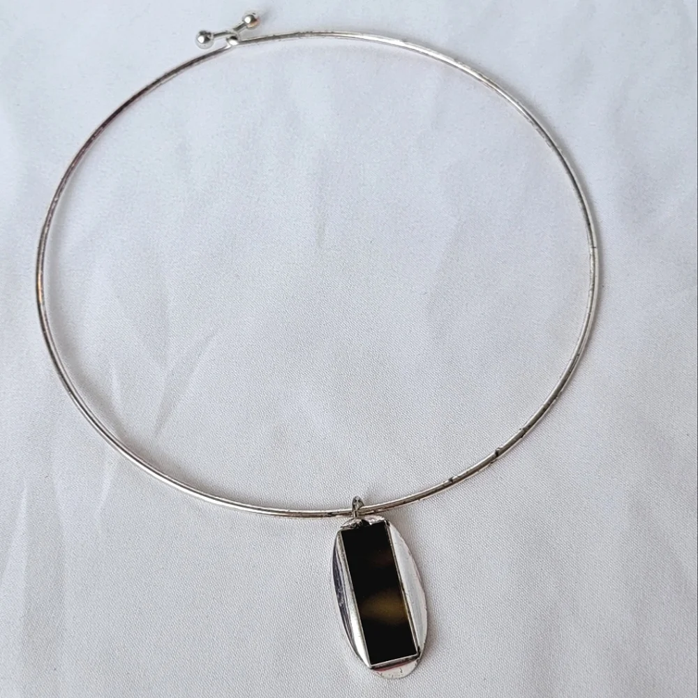 Free With Bundle Purchase Collar Necklace With Slide Pendant